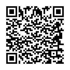 QR-код для номера телефона +2694637506