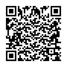 Codice QR per il numero di telefono +2694638005