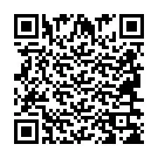 Codice QR per il numero di telefono +2694638203