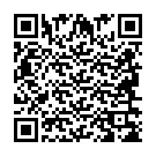 QR код за телефонен номер +2694638206