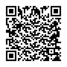 Codice QR per il numero di telefono +2694638219