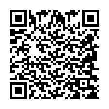 QR-code voor telefoonnummer +2694638238