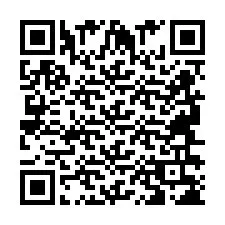 Codice QR per il numero di telefono +2694638253