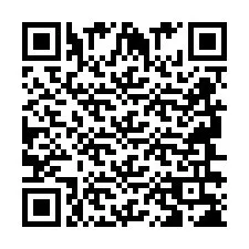 Código QR para número de telefone +2694638254