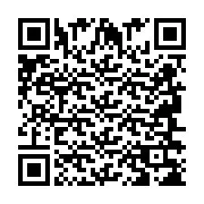 QR-код для номера телефона +2694638264