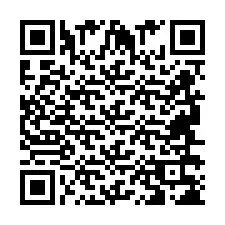 Código QR para número de teléfono +2694638297