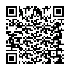 QR-код для номера телефона +2694638298