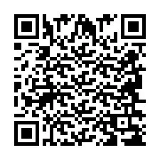 Código QR para número de teléfono +2694638356