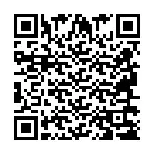 Código QR para número de teléfono +2694638383