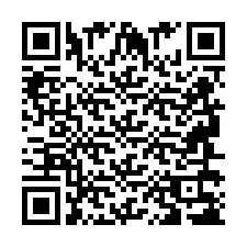 Código QR para número de teléfono +2694638385