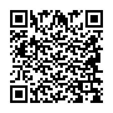 Código QR para número de teléfono +2694638456