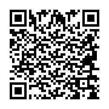 Codice QR per il numero di telefono +2694638483