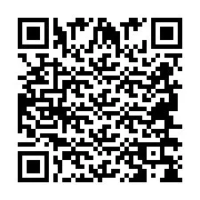 Codice QR per il numero di telefono +2694638493