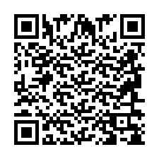 Código QR para número de telefone +2694638501