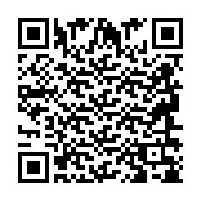 Codice QR per il numero di telefono +2694638541