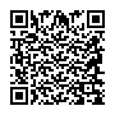 Codice QR per il numero di telefono +2694638561