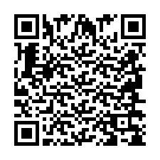 QR-code voor telefoonnummer +2694638598