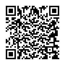 Código QR para número de telefone +2694638600