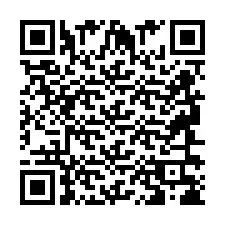 Codice QR per il numero di telefono +2694638601