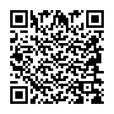 Codice QR per il numero di telefono +2694638608