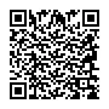 QR-код для номера телефона +2694638610