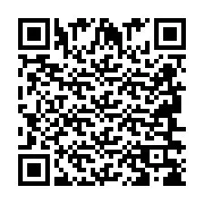 QR-код для номера телефона +2694638624