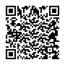 QR-код для номера телефона +2694638643