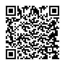 Codice QR per il numero di telefono +2694638669