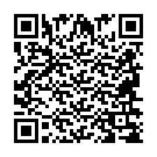 QR-код для номера телефона +2694638757