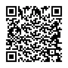 Codice QR per il numero di telefono +2694639829