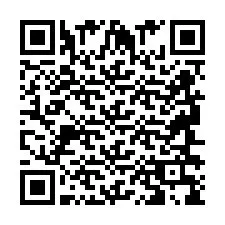 Codice QR per il numero di telefono +2694639861