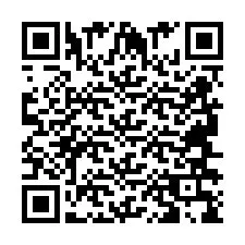 Codice QR per il numero di telefono +2694639873