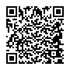 QR Code สำหรับหมายเลขโทรศัพท์ +2694640037