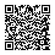 Codice QR per il numero di telefono +2694640060