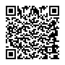 QR-код для номера телефона +2694640088