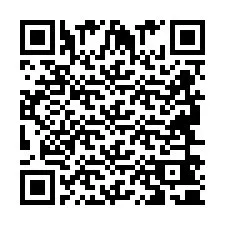 Código QR para número de teléfono +2694640106