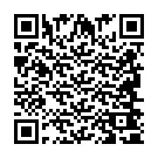 QR Code pour le numéro de téléphone +2694640136