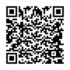 QR Code pour le numéro de téléphone +2694640167