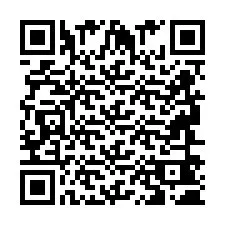 Codice QR per il numero di telefono +2694640205