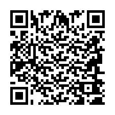 QR kód a telefonszámhoz +2694640225