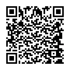 Codice QR per il numero di telefono +2694640236