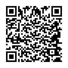 QR Code pour le numéro de téléphone +2694640237