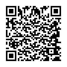 QR kód a telefonszámhoz +2694640238