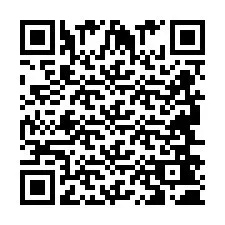 Código QR para número de teléfono +2694640276