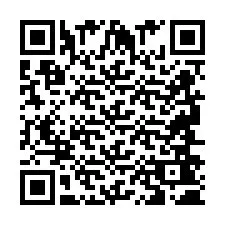 Código QR para número de teléfono +2694640279