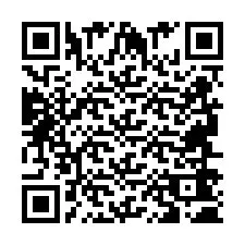 Código QR para número de telefone +2694640297