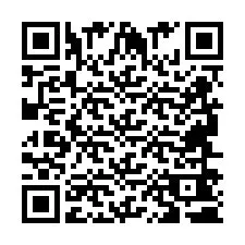 QR kód a telefonszámhoz +2694640317