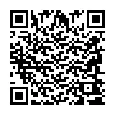 QR код за телефонен номер +2694640325