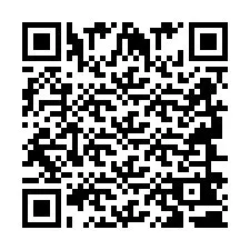 QR Code สำหรับหมายเลขโทรศัพท์ +2694640344