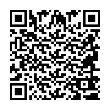 QR код за телефонен номер +2694640347